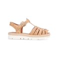 thumbnail image 2 of Gentle Souls by Kenneth Cole Womens Lizzy Leather Flat T-Strap Sandals, 2 of 3