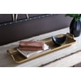 thumbnail image 2 of Signature Design by Ashley Contemporary Posy Tray  Gold Finish, 2 of 3