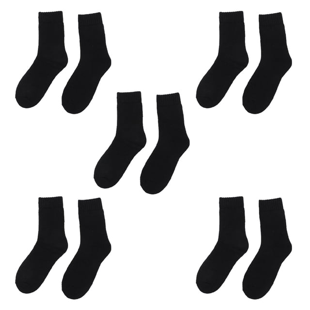 Calcetines gruesos de lana Senderismo Botas cálidas de invierno Calcetines gruesos suaves y cómodos para clima frío Adepaton BST3004628-1
