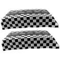 thumbnail image 5 of FOMIYES Checkered Tablecloth for Protection PE Material Multi Color Simple Printed Pattern 54x90 Inches, 5 of 8