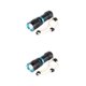 thumbnail image 4 of Eigraketly Linterna de buceo impermeable brillante intermitente lámpara subacuática lámpara de deportes al aire libre noche Camping equitación Anillo Azul Negro 2piezas, 4 of 6