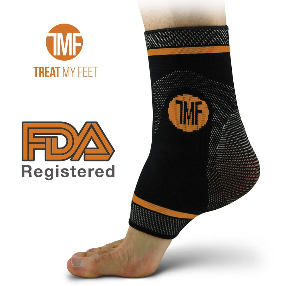 Best Copper Infused Compression Ankle Brace, Silicone Ankle Support w