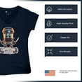 thumbnail image 6 of Cappuccino Assassino Women's V-Neck T-shirt Fun Italian Brainrot Gen Z Alpha Meme, 6 of 7
