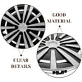thumbnail image 2 of MIANGASTORE Car Hub Caps Car Wheel Hub Caps Wheel Center Caps Centric Rings for Vehicle Wheel Replacement and Accessories, 2 of 9