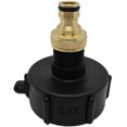 thumbnail image 1 of IBC Tank Tap Adapter Brass Garden Tap 3/4'' Thread Connector Replacement Valve Fitting Parts Accessories for Water Storage Tank, 1 of 7