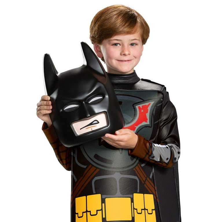 Disguise Batman Lego Movie 2 Deluxe Boy\'s Halloween Fancy-Dress Costume  for Child, M 