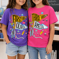 thumbnail image 2 of Back To School Shirt, Custom Grade Pencil Name Tee, Cute First Day Of School Outfit, Student Classroom Gift for School Year, 2 of 10