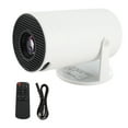 thumbnail image 2 of Mini Projecteur, Projecteur Portable, Projecteur de Film de Taille Projection 270 Réglable 40-120 Po, Projecteur pour Maison Intelligente avec Interface Multimédia HD, USB, Prise pour Écouteurs, Mémoire 1G 8G, 2 of 7