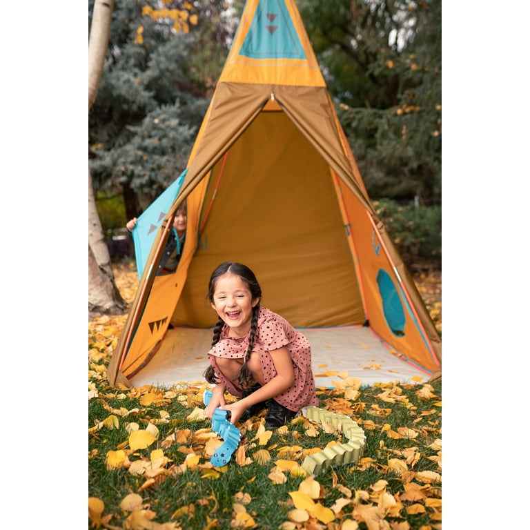 Pacific Play Tents Giant Tee Pee Polyester Play Tent, Multi-Color, Child