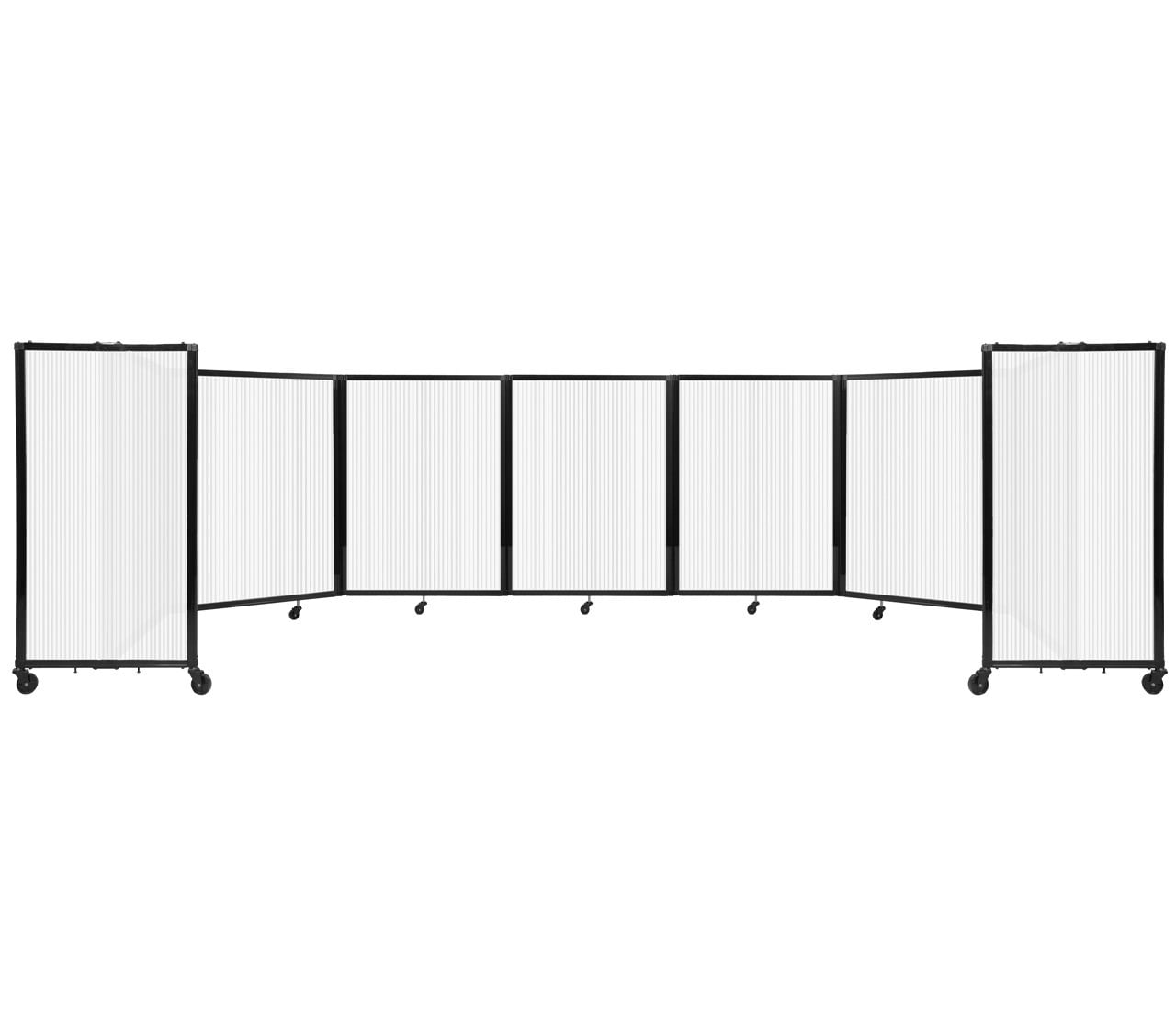 Versare Polycarbonate Room Divider 360 Portable Wall Partition