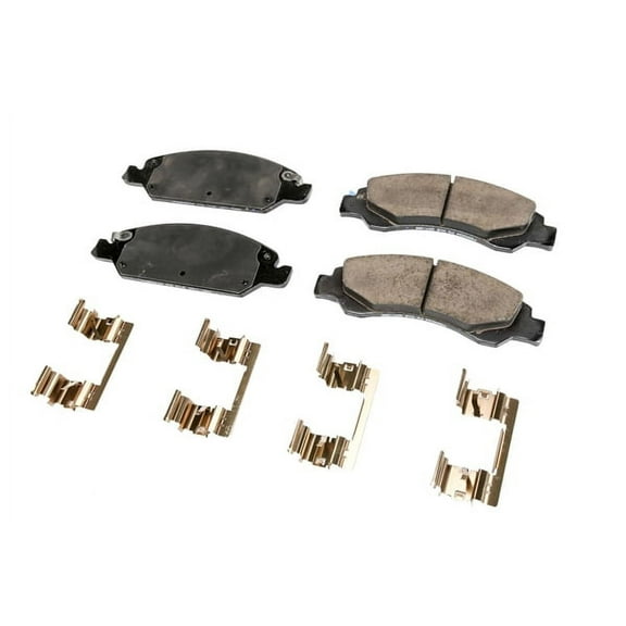 Disc Brake Pad Set Fits select: 2008-2013 CHEVROLET SILVERADO, 2008-2013 GMC SIERRA