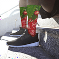 thumbnail image 5 of Bas Roses 67 Chaussettes Imprimées Mignonnes Chaussettes de Baseball, 5 of 5