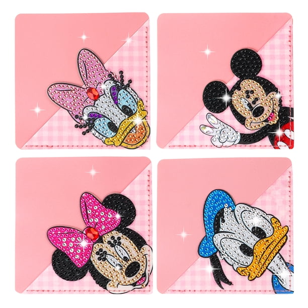 Kit Marcadores Arte Diamante 5D DIY Flores 4 Piezas Mary Cat para Adultos