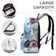 thumbnail image 4 of Frozen: Elsa Princesa del Hielo-theme Backpack, Campus style schoolbag Bookbag with Adjustable Shoulder Straps And Large Zip Compartment, Unisex Travel Bags.42x30x15cm, 4 of 6