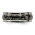 thumbnail image 3 of Edward Mirell Timoku 8mm Domed Ridged Edge Band, 3 of 8