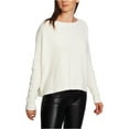 thumbnail image 1 of Suéter tipo jersey 1.STATE con cordones en la espalda para mujer blanco roto mediano, 1 of 2