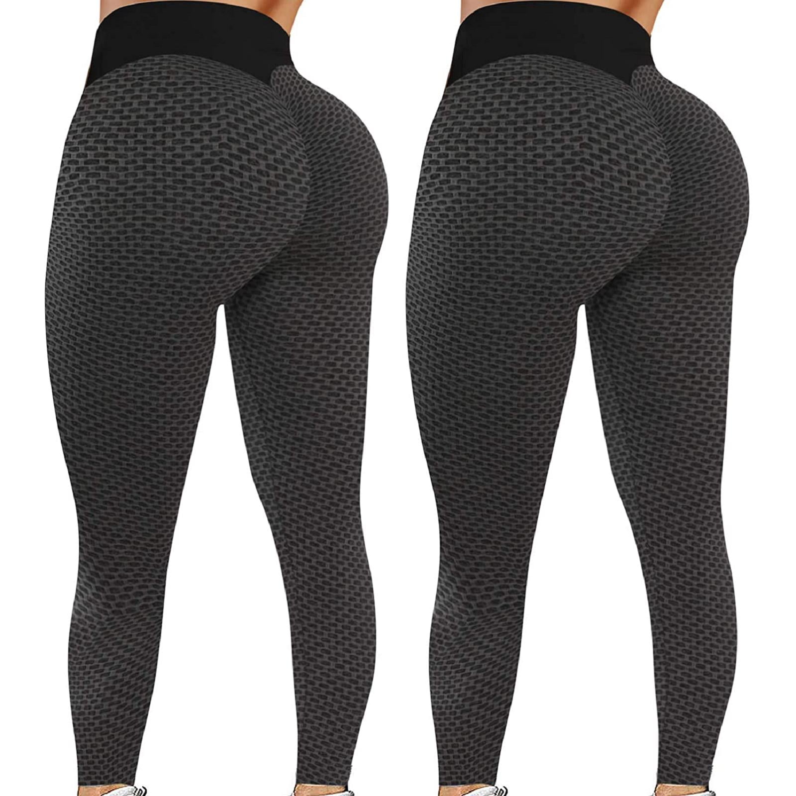 2 Pack TIK Tok Leggings, Butt Lift Leggings for Women, Women Yoga Pants