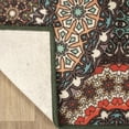 thumbnail image 3 of Superior Medallion 8' x 10' Non-Slip Indoor Outdoor Area Rug, Rugs For Living Room Patio Porch,Black, 3 of 7