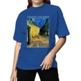 thumbnail image 2 of Van Gogh's Starry Cafe Terrace Women's T-shirt, 2 of 3