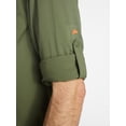 thumbnail image 4 of Ozark Trail Men's and Big Men's Upstream Shirt with Long Sleeves, Sizes S-3XL, 4 of 7