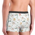 thumbnail image 4 of Kdxio Men's Boxer Briefs with Cartoon House Print - Comfortable and Breathable Underwear for Everyday Wear, 4 of 7