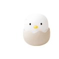 thumbnail image 1 of Luz de noche LED para niños, luz de noche para bebés, luz de noche de pollo con cáscara de huevo, luz de noche de silicona recargable por USB con control táctil, luz blanca, 1 of 4