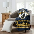 thumbnail image 2 of The Northwest Group  Nashville Predators 50" x 60" Signature Raschel Plush Throw Blanket, 2 of 2