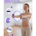 thumbnail image 2 of Set de pilates KABCON con anillos de 13 pulgadas y bandas de resistencia tipo bola de 25 cm, 2 of 6
