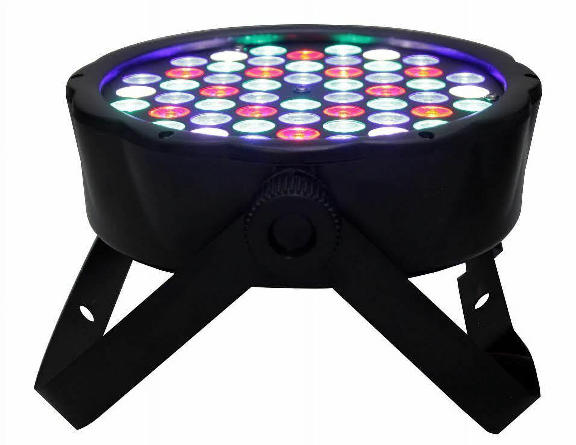 3 MR.DJ MEGA354 DJ PARTY CLUB STAGE SHOW LIGHTING FLAT PAR LIGHTING 54X1W RGBW