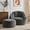 Gary, variant on Gericco Oversized Bean Bag Chair with Ottoman, Compressed Memory Foam Fill & Footrest Included, for Living Rooms, Bedrooms, Game Rooms, Orange