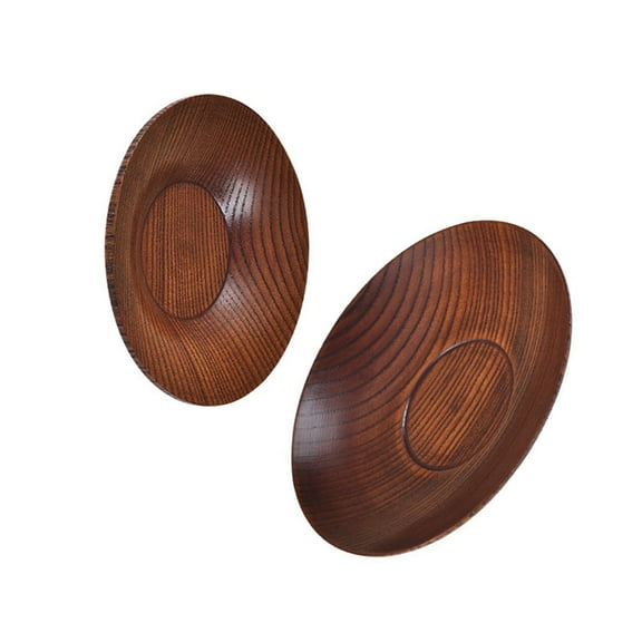 Pack of 2 Multipurpose Round Kitchen Plate Set Dinner Plate Snacks Serving Plates