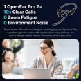 thumbnail image 2 of Auriculares NUROUM OpenEar Pro 2 Bluetooth inalámbricos con micrófono, 2 of 9