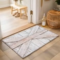 thumbnail image 2 of 2x3 Ft Entryway Area Rug, Wooden Plank Kitchen Rug Runner Washable Floor Mat, Vintage Farmhouse Barn Door Wood Board Beige Non Slip Indoor Door Mat Throw Carpet for Bathroom Living Room Bedroom, 2 of 8