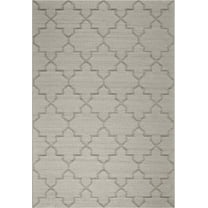 Dynamic Rugs Newport Beige 3.11X5.7 Trellis Indoor/Outdoor Area Rug
