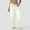 #+002White, variant on Hogleaql Wide Leg Jeans for Women Low Waisted Dressy Y2k Stretchy Wide Leg Button Denim Jeans with Pockets Baggy Trousers White M