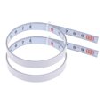 thumbnail image 1 of Unique Bargains 2 Pack Adhesive Backed Tape Measure 100cm Metric Left to Right Reading Measuring Tape Steel Sticky Ruler, White, 1 of 5