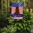 thumbnail image 2 of Carolines Treasures BB3045GF Patriotic USA Caucasian Shepherd Dog Garden Size Flag, 2 of 2