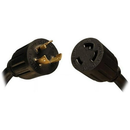 UPC: 0037332164964 | Tripp Lite Model P041-008 8 ft. 10AWG Heavy Duty Power Extension Cord L6-30P to L6-30R