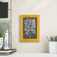 thumbnail image 6 of Graphic Foliage I - Framed Print w/glass - Sunflower Yellow, 6 of 6