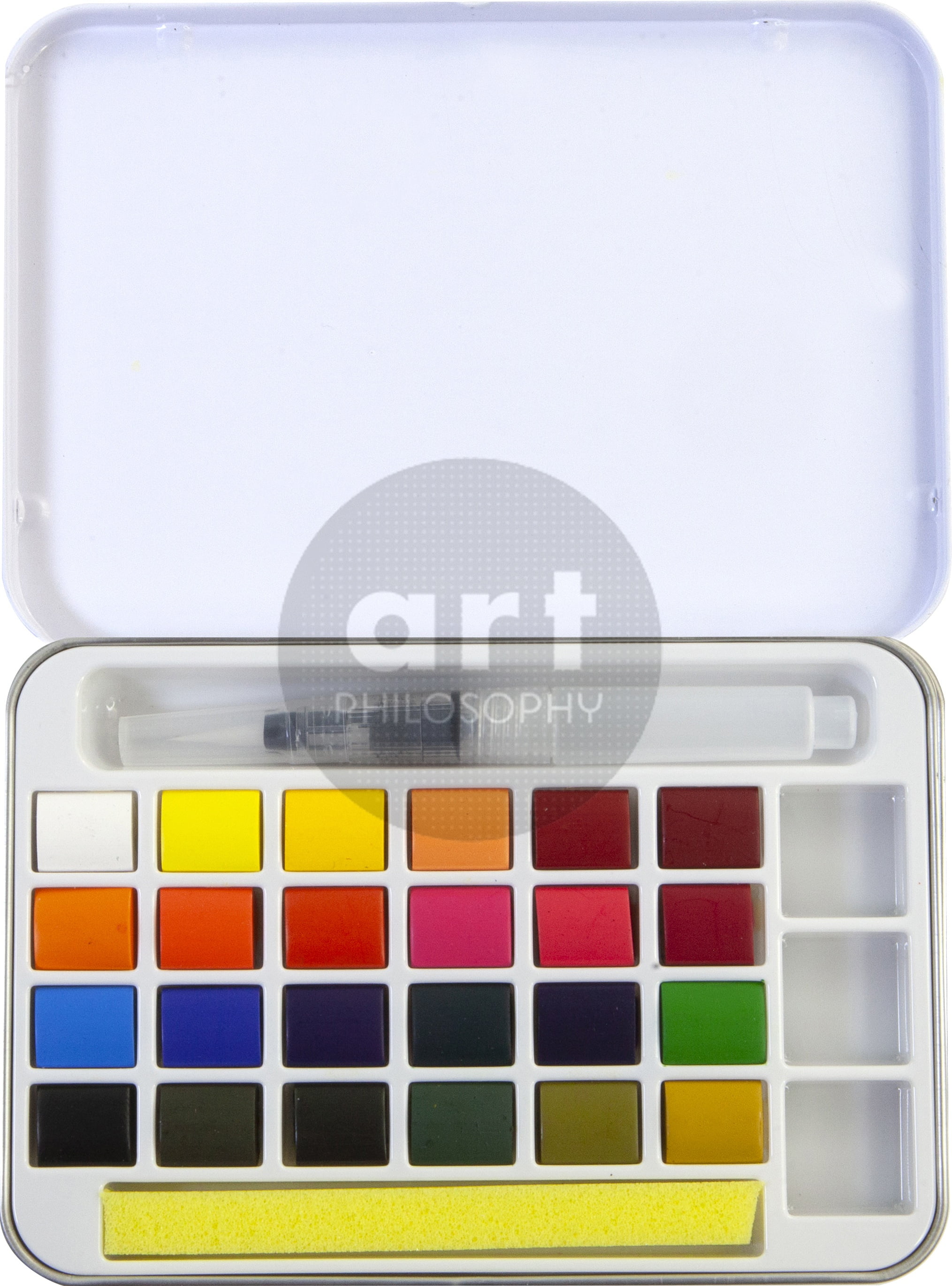 Art Philosophy Kit #1 – 1 Watercolor Confetti set + 1 8×10 Watercolor  Coloring Book + 1 pack Watercolor Brush pens – Art Philosophy®