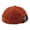 Rust red, variant on Unisex Vintage Brimless Beanie Hat Patch Hip Hop Landlord Sailor Cap