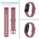 thumbnail image 1 of Soft Silicone Smart Watch Strap Metal Buckle Waterproof for Fitbit Inspire 3, 1 of 9