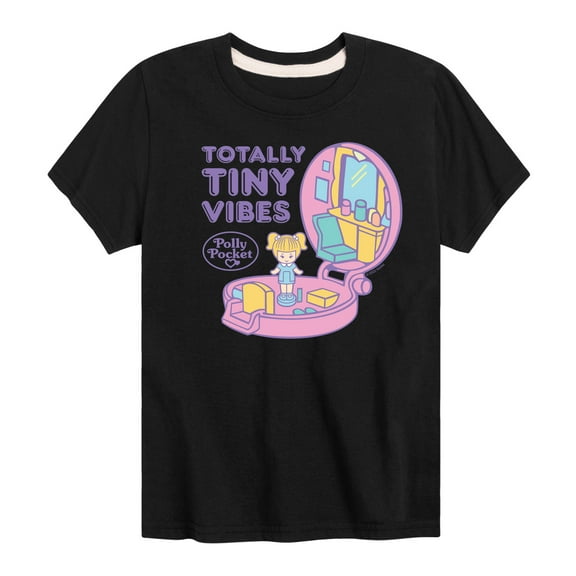 Polly Pocket - Totally Tiny Vibes - Toddler And Youth Short Sleeve Graphic T-Shirt