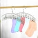 thumbnail image 3 of Tendedero de ropa de 2 piezas, colgador de ropa con 20 clips para calcetines Pinza de ropa funciones a prueba para calcetines, 3 of 8