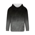 thumbnail image 3 of Hoodie Mens Shirts Hooded Drawstring Adjustable Shirt Fashion Man Head Cover Colour Gradient Motion Hooded Sweater Hooded Sweatshirts Blouse Everyday,Streetwear,Outdoor Sports Clothing Shirts For Men, 3 of 4