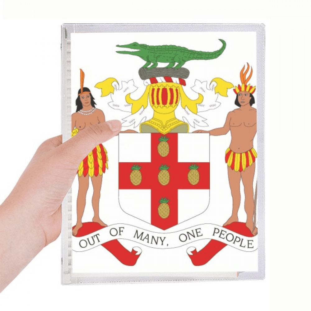 Jamaica North America National Emblem Notebook Loose Diary Refillable