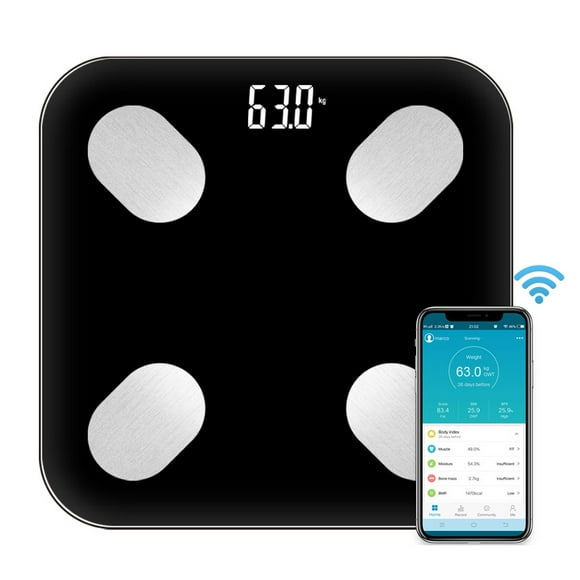 Amdohai Multi-Functional Body Fat Scales Home Use Intelligent Bluetooth Electronic Weight Scale High Precision Sensors Digital