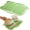 Green, variant on ZFSBZBS Kitchen Drain Board with Raised Sections, Large Plastic Draining Tray with Side Drop Slope Diversion, Light Green Side Dish Drying Tray,Green