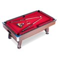thumbnail image 1 of RACK Draco Tournoi de Billard / Table de Piscine de 7 Pieds (Rouge), 1 of 7