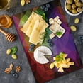 thumbnail image 5 of Abstract Cutting Board, Colorful Geometric Shapes Triangular Polygons Creative Surreal Print, Decorative Tempered Glass Cutting and Serving Board, Large Size, Multicolor, by Ambesonne, 5 of 5